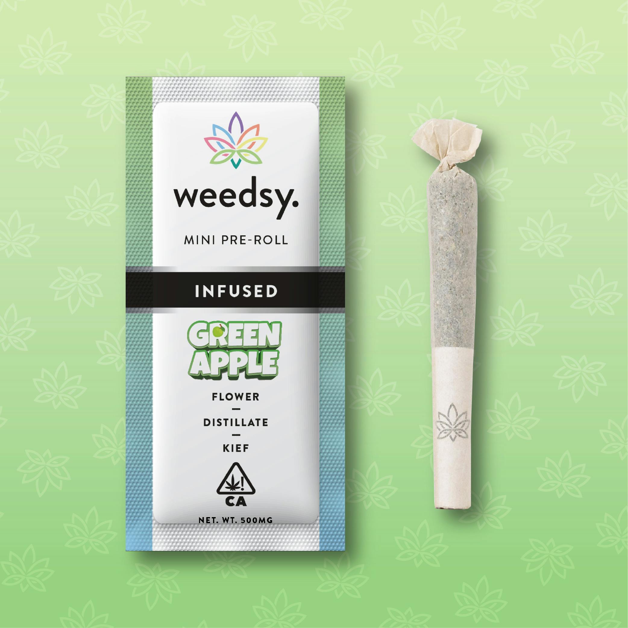 Green Apple 0.5G Infused Mini Pre-Roll