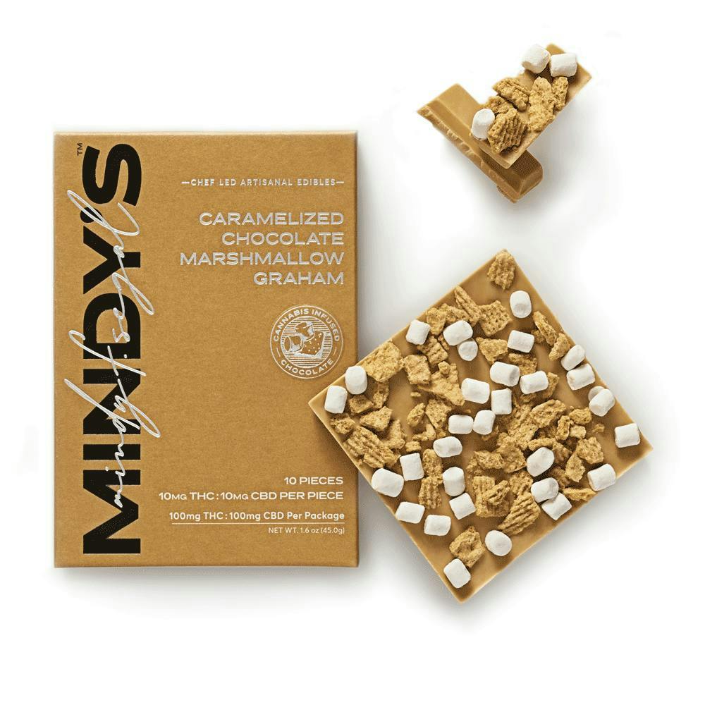 Caramelized Chocolate Marshmallow Graham | 100mg | 10ct | 10mg/ea at Mystic Greenz