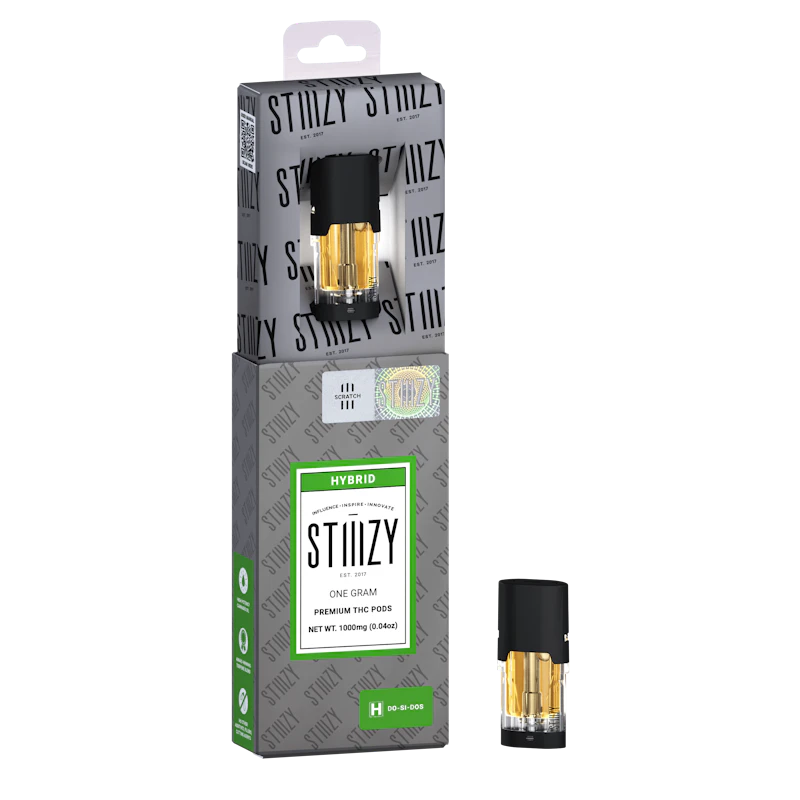 STIIIZY Vape - DO-SI-DOS - PREMIUM THC POD 1G - IL, Cartridges
