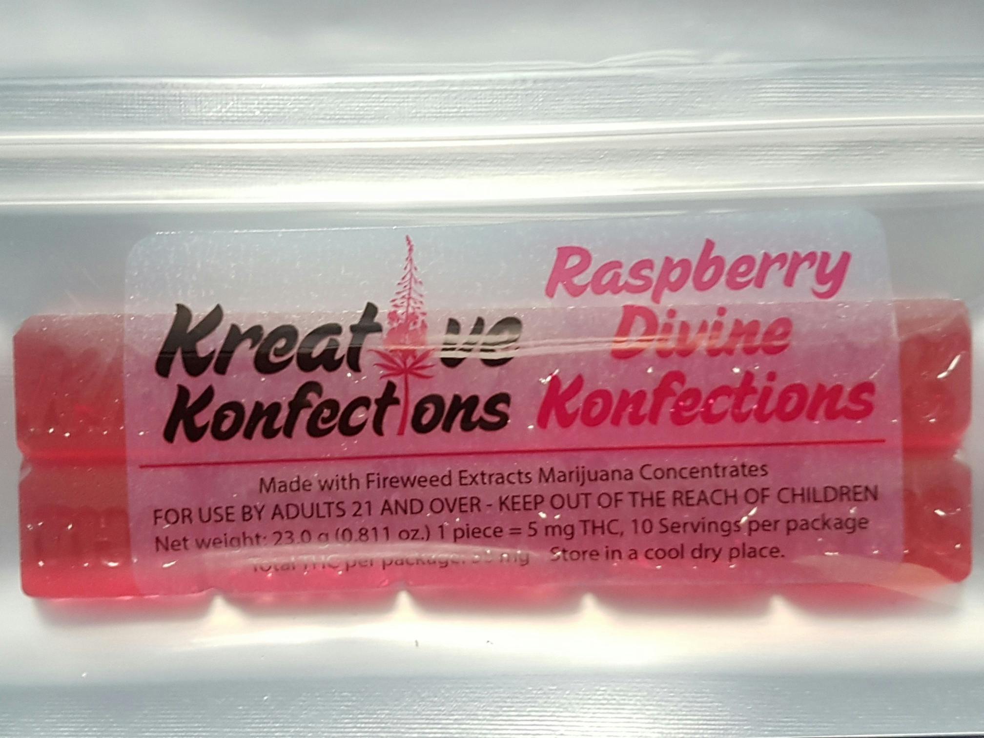 Raspberry Divine Konfections | Hybrid | 100mg | 10pk