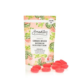 Watermelon Fruit Chews, 250mg Delta-8 THC - OK