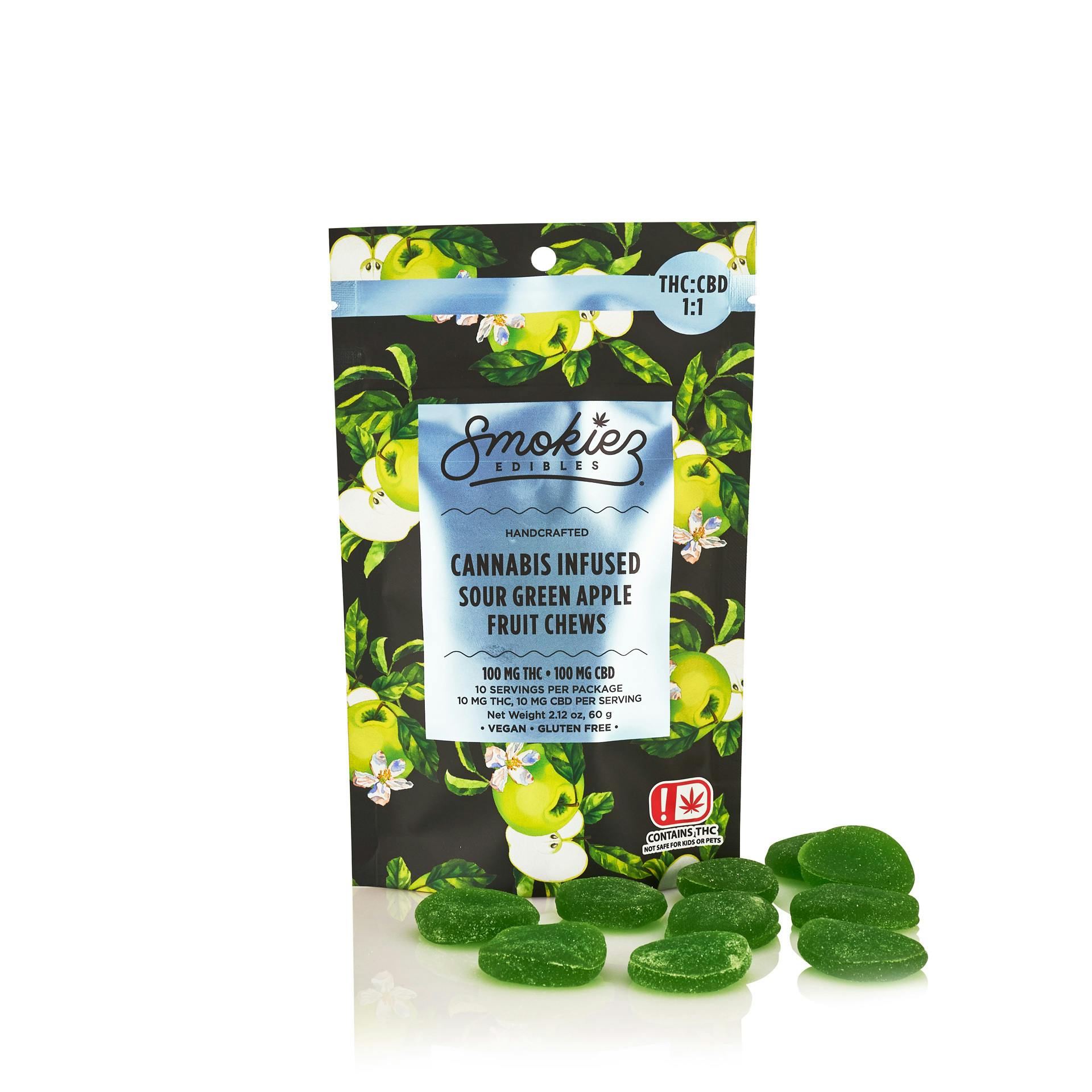 Smokiez Edibles — Sour Green Apple - :1 , /