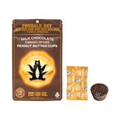 Emerald Sky - Milk Chocolate Peanut Butter Cups - Sativa 100mg 10pk