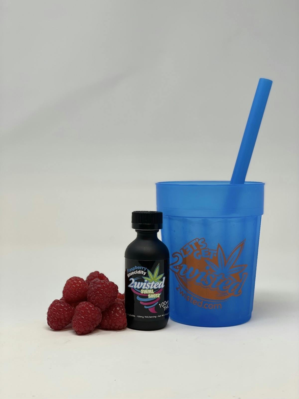 100mg Swirl - Raspberry Bluecidity Slush