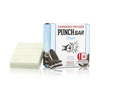 Punch | Cookies n Cream Chocolate Bar | 100mg