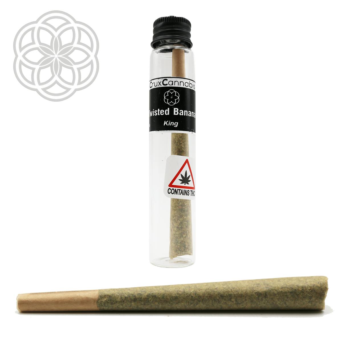 King - Twisted Banana 1.25g by Crux Cannabis