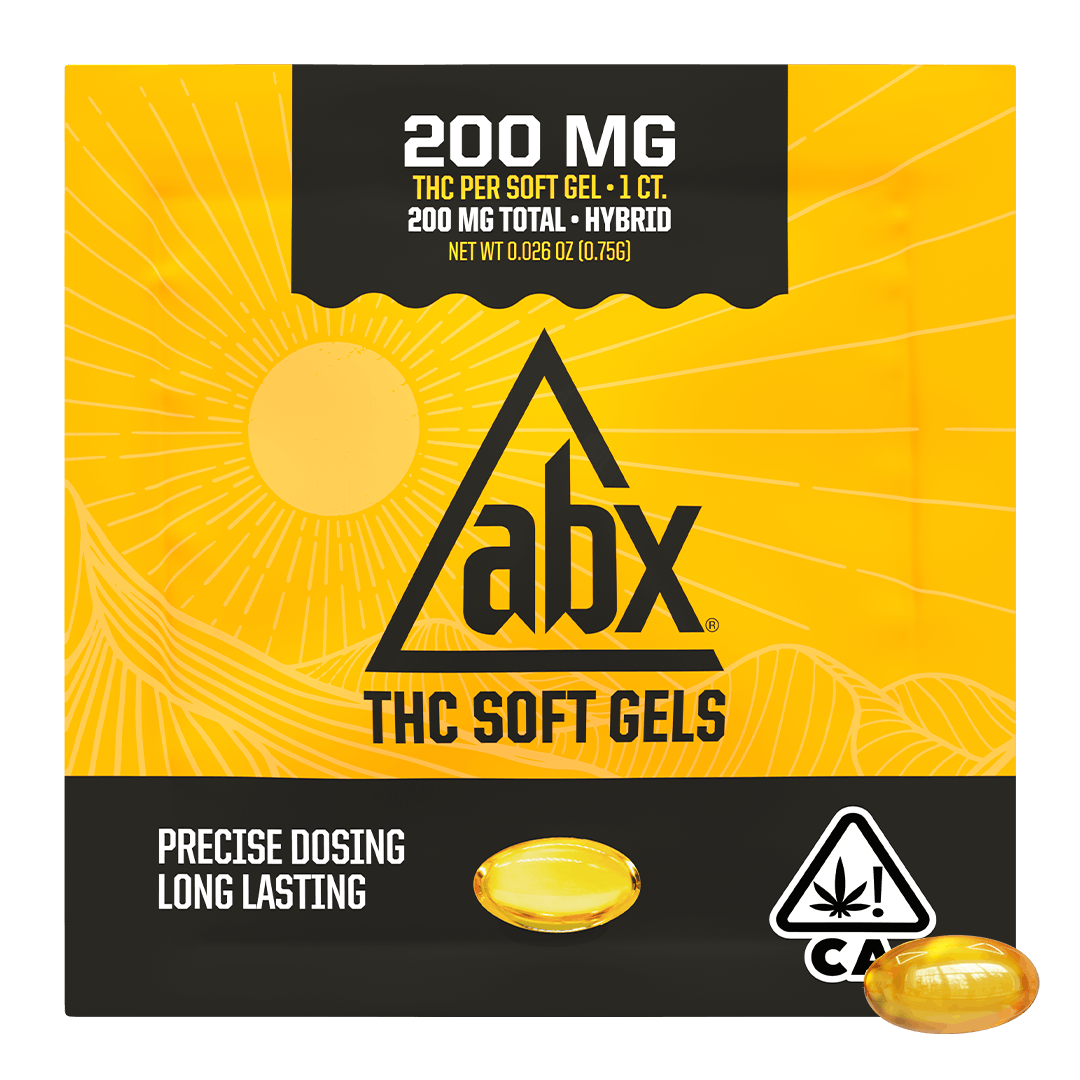 ABX - 50mg THC Soft Gels - 10ct