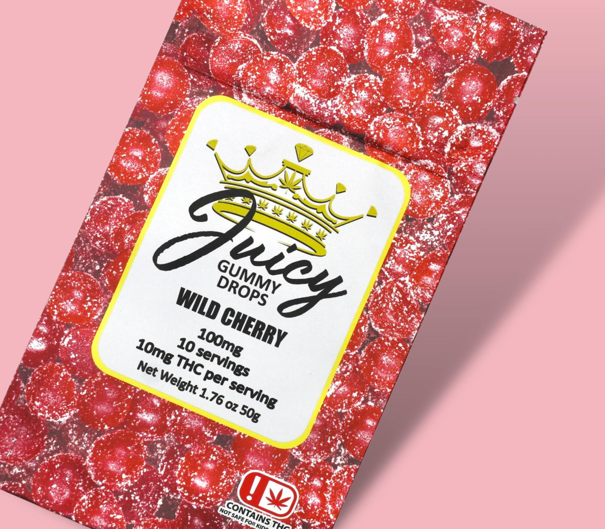 Wild Cherry - 100mg - Juicy Gummy Drops