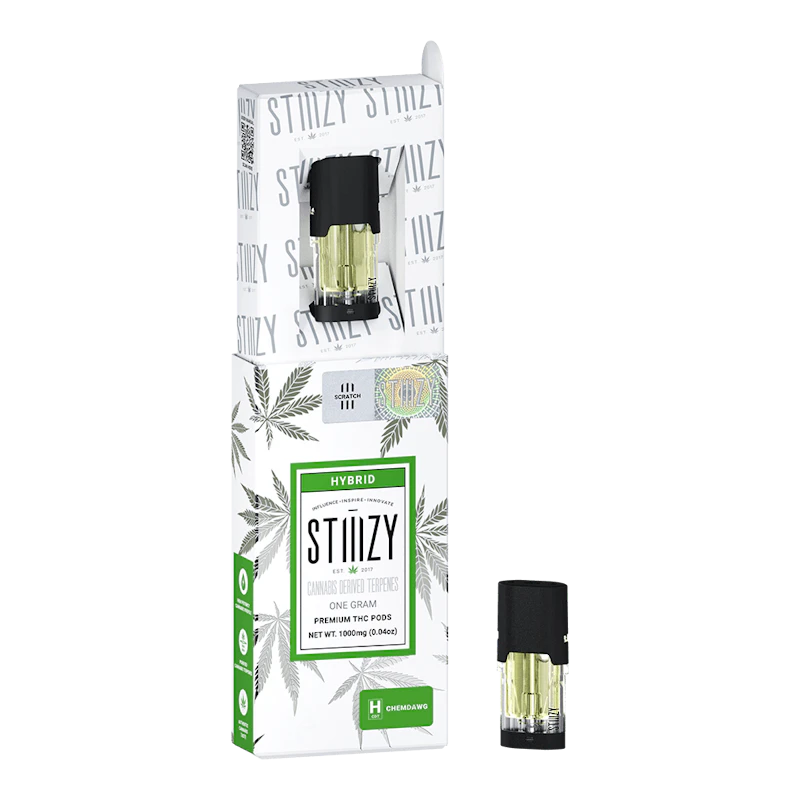 STIIIZY Vape Cartridge - CHEMDAWG 1G CDT Pod - STIIIZY, Cartridges