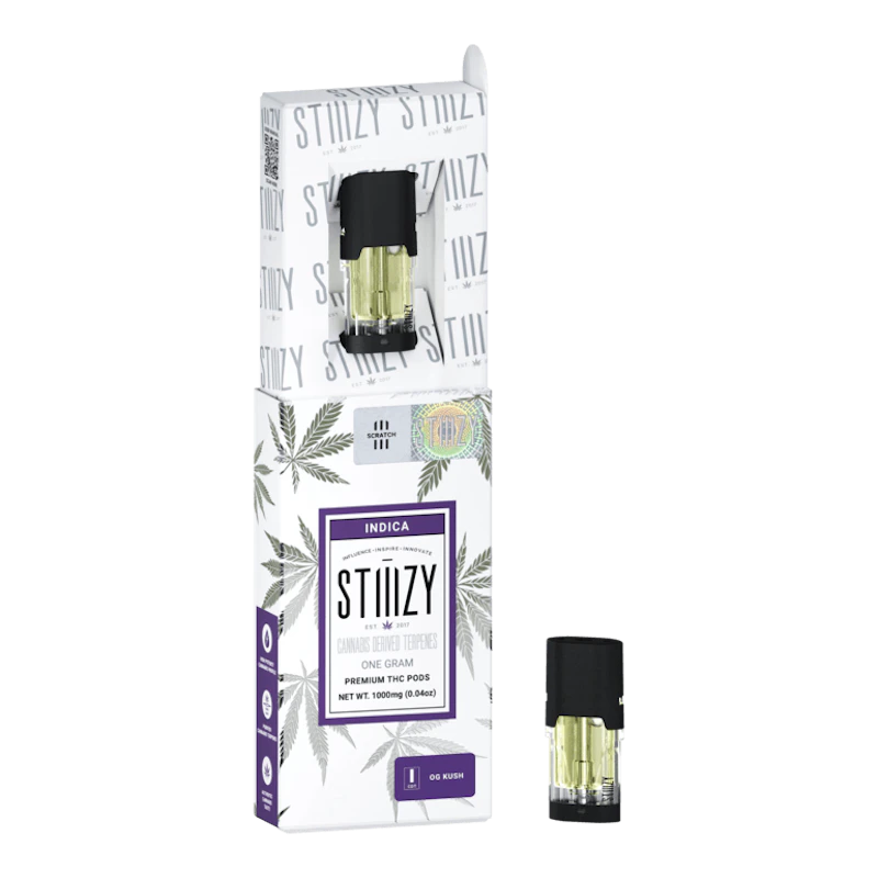STIIIZY Vape Cartridge - OG KUSH 1G CDT Pod - STIIIZY, Cartridges