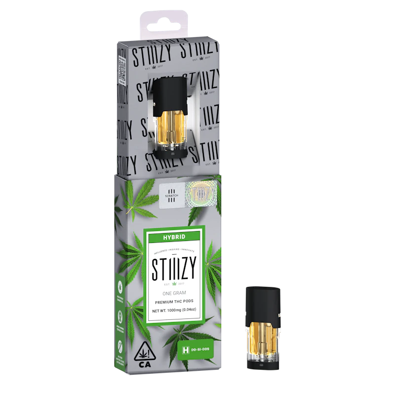 STIIIZY Vape Cartridge - DO-SI-DOS 1G Original THC Pod - STIIIZY, Cartridges