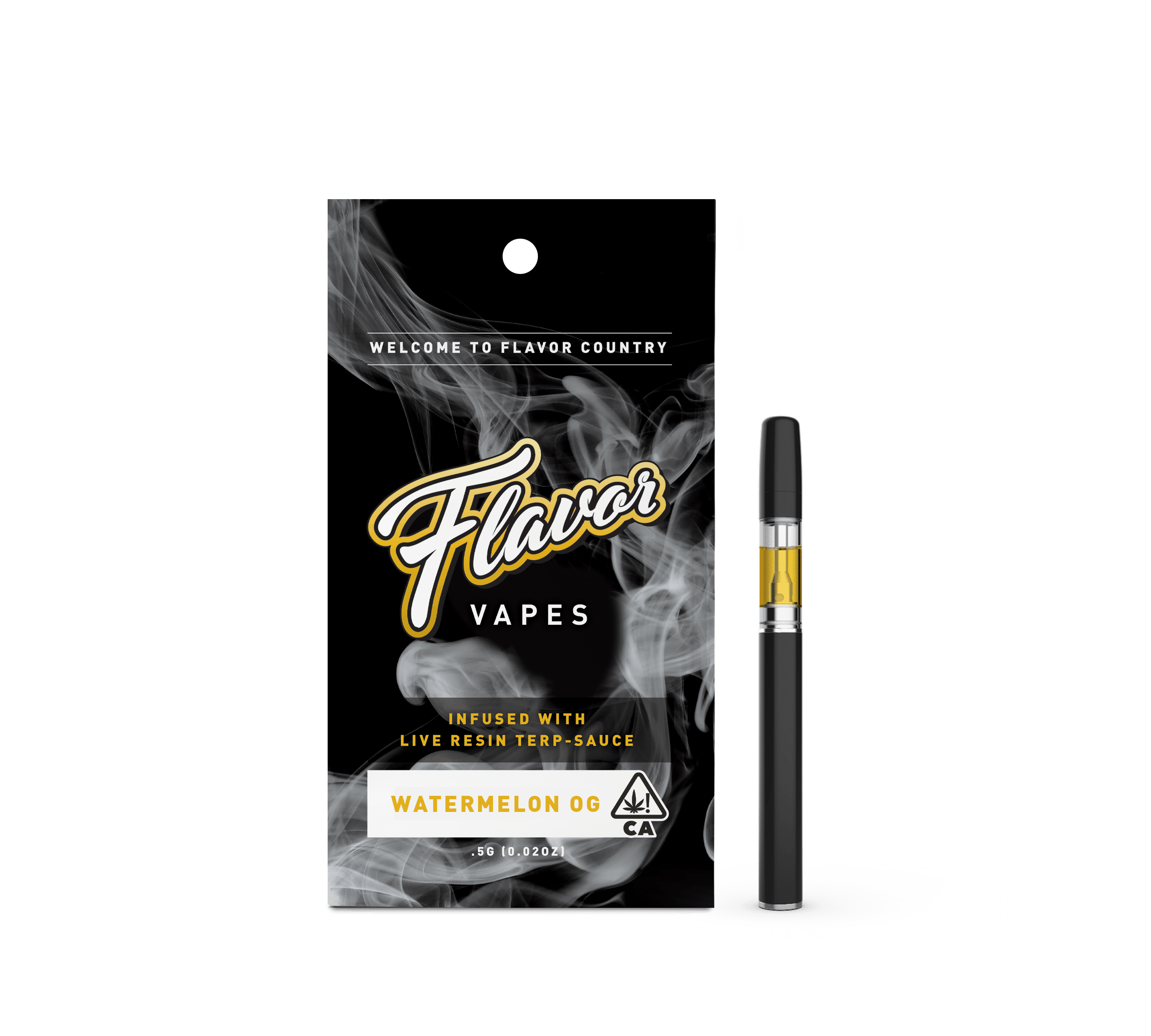 Flavor Watermelon OG Live Resin Terp Sauce .5g vape Weedmaps