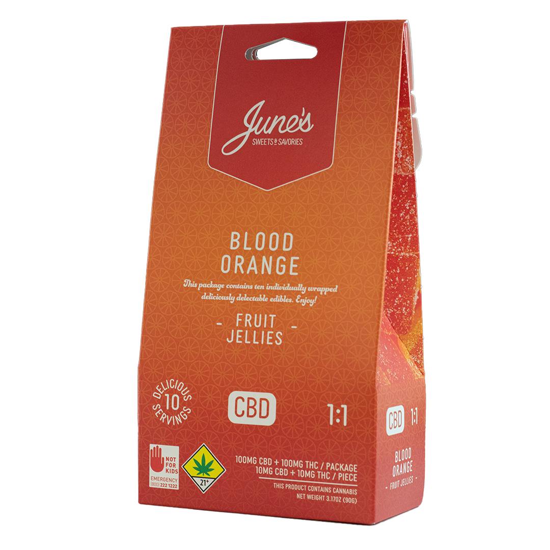 June’s 1:1 Blood Orange Fruit Jellies