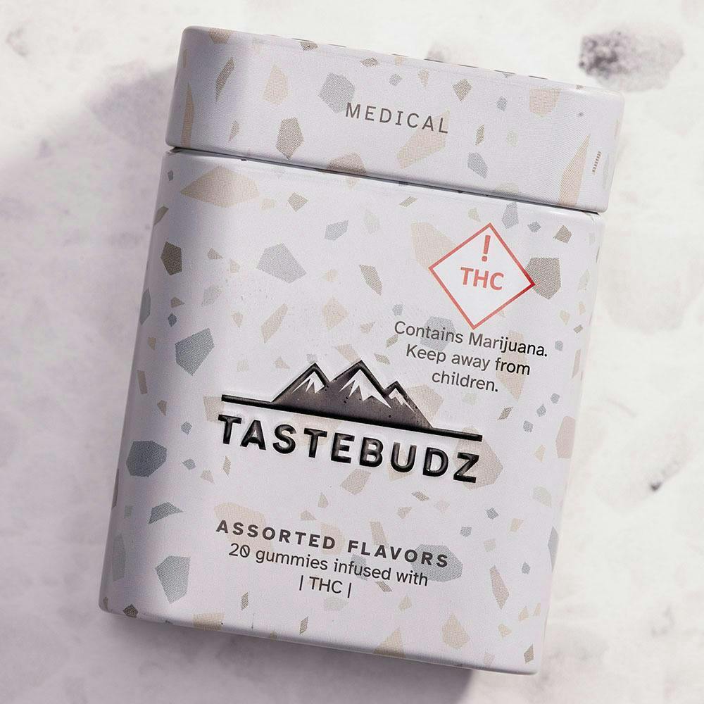 MED Assorted Flavors Gummies 1100mg by TasteBudz