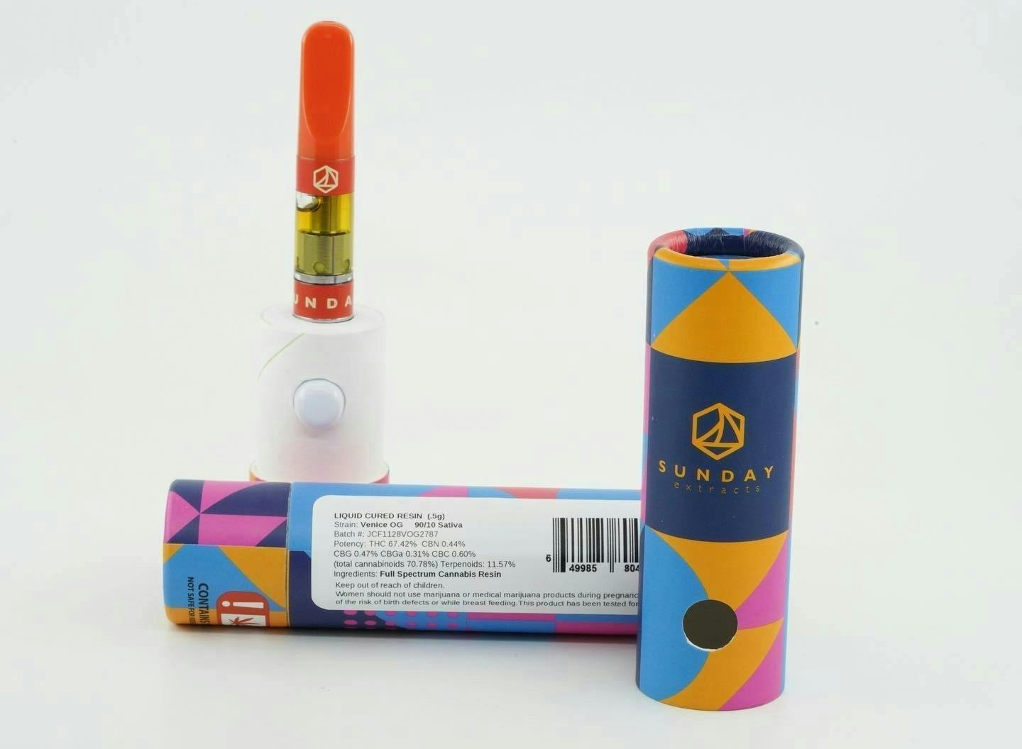 0.5g Cured Resin Cartridge Venice OG