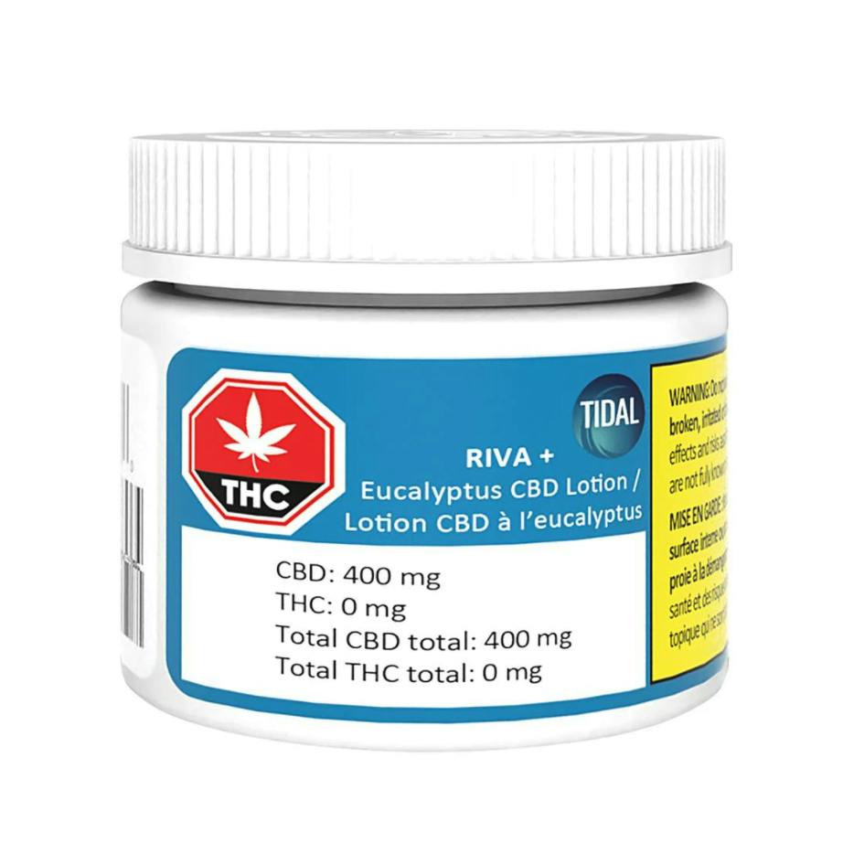 Riva+ Eucalyptus CBD Lotion