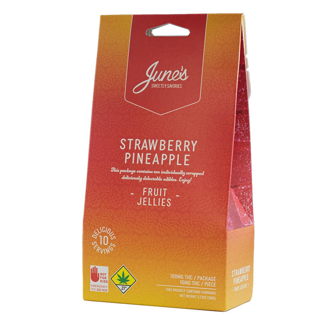 June’s Strawberry Pineapple Fruit Jellies