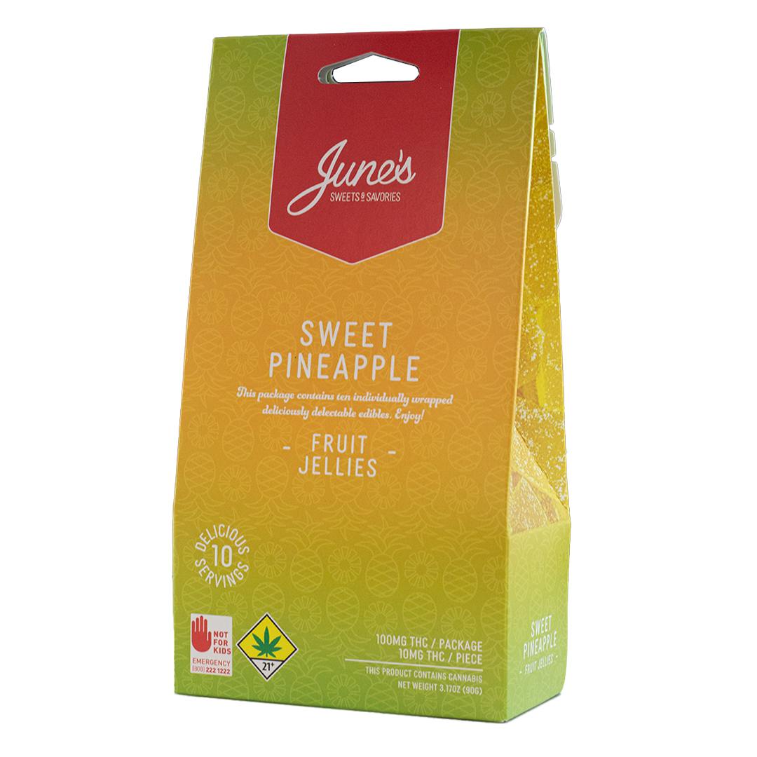 June’s Sweet Pineapple Fruit Jellies