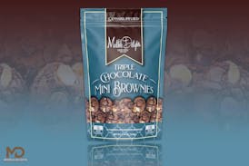 Triple Chocolate Mini Brownies 100mg THC