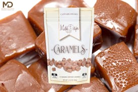Caramel minis 100 mg THC ( 10mg THC servings)