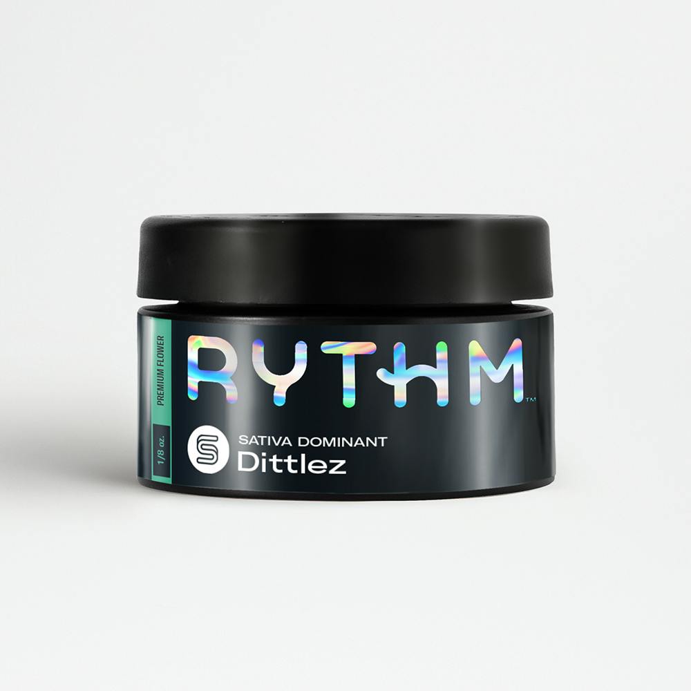 RYTHM Sativa Dominant Premium Flower Dittlez 3.5g by Rythm