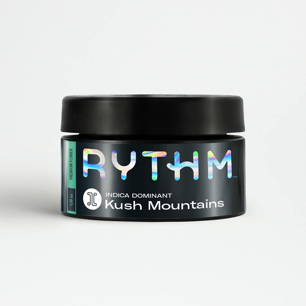 RYTHM Indica Dominant Premium Flower Kush Mountains 3.5g by Rythm