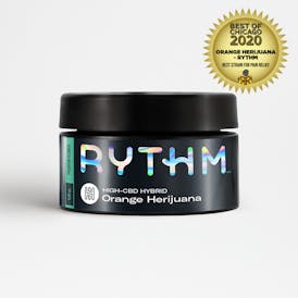 RYTHM High-CBD Hybrid Premium Flower Orange Herijuana 3.5g