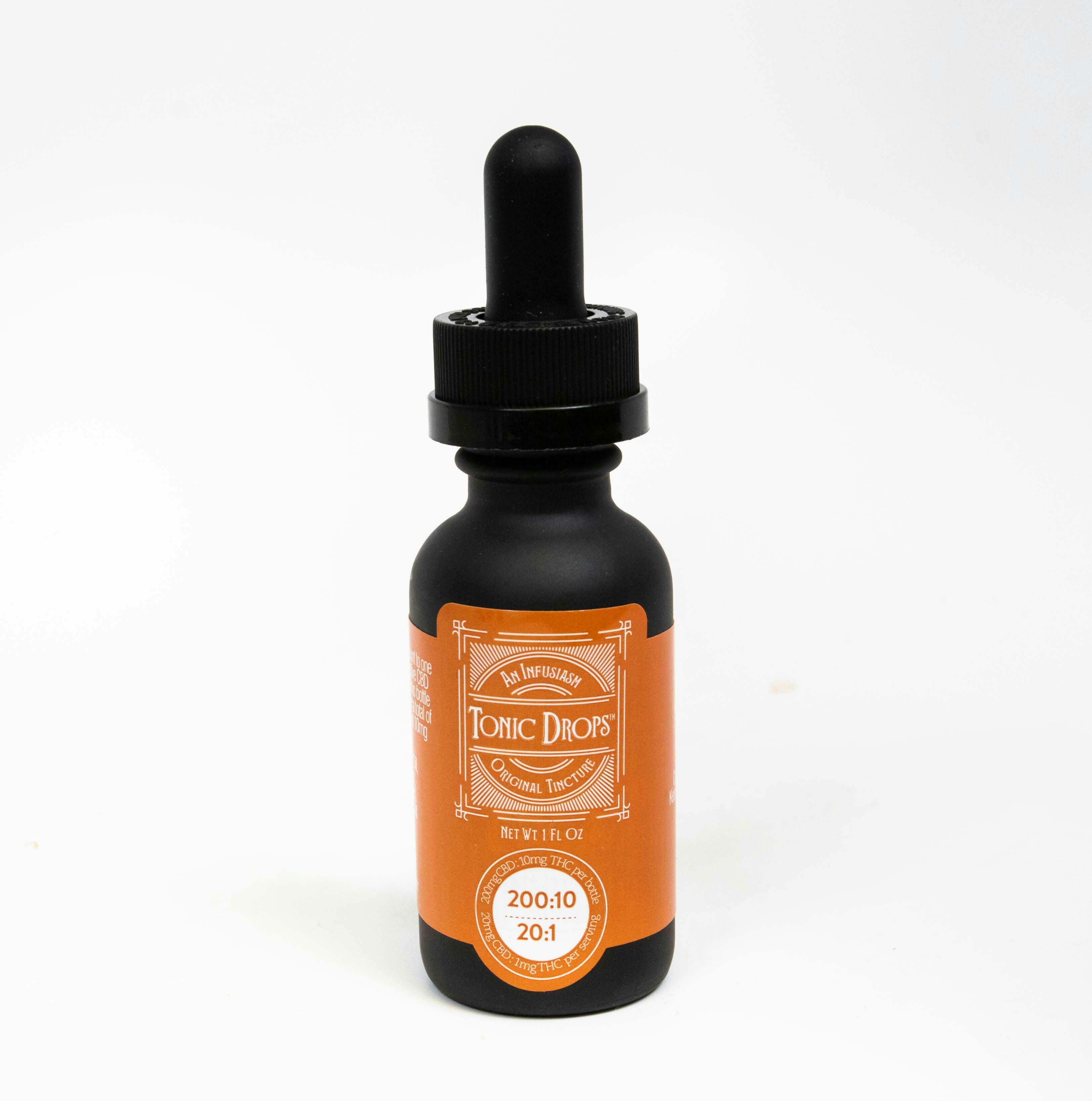 Tonic Drops 200mg CBD : 10mg THC