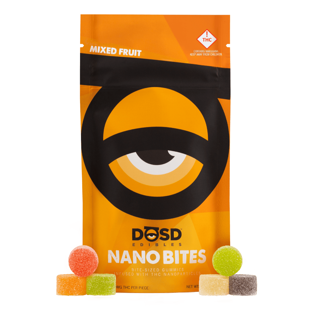 Nano Bites - Mixed Fruit 1000mg, Hybrid Enhanced