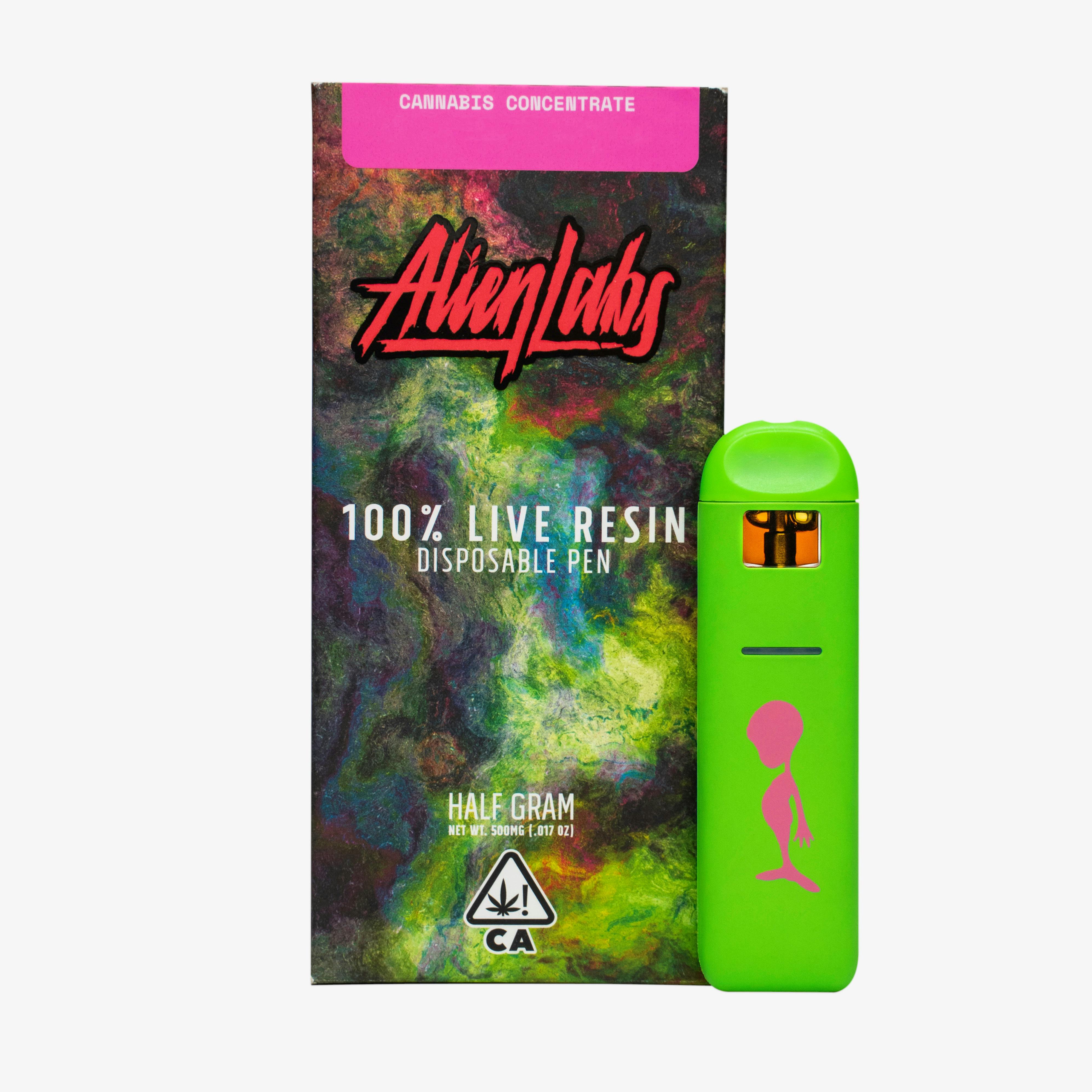 Buy Alien Labs - Disposable Vape - Zookies - .5 Grams Online