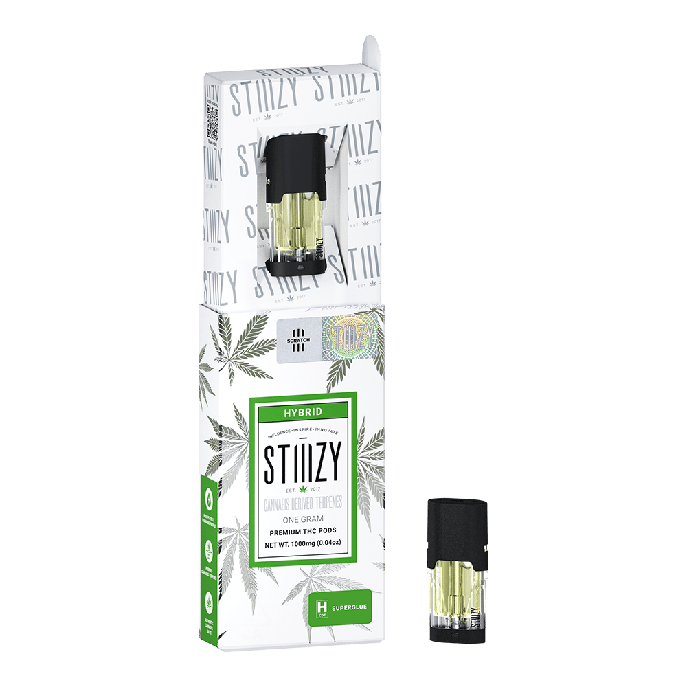 STIIIZY Vape Cartridge - SUPER GLUE 1G CDT Pod - STIIIZY — Cartridges