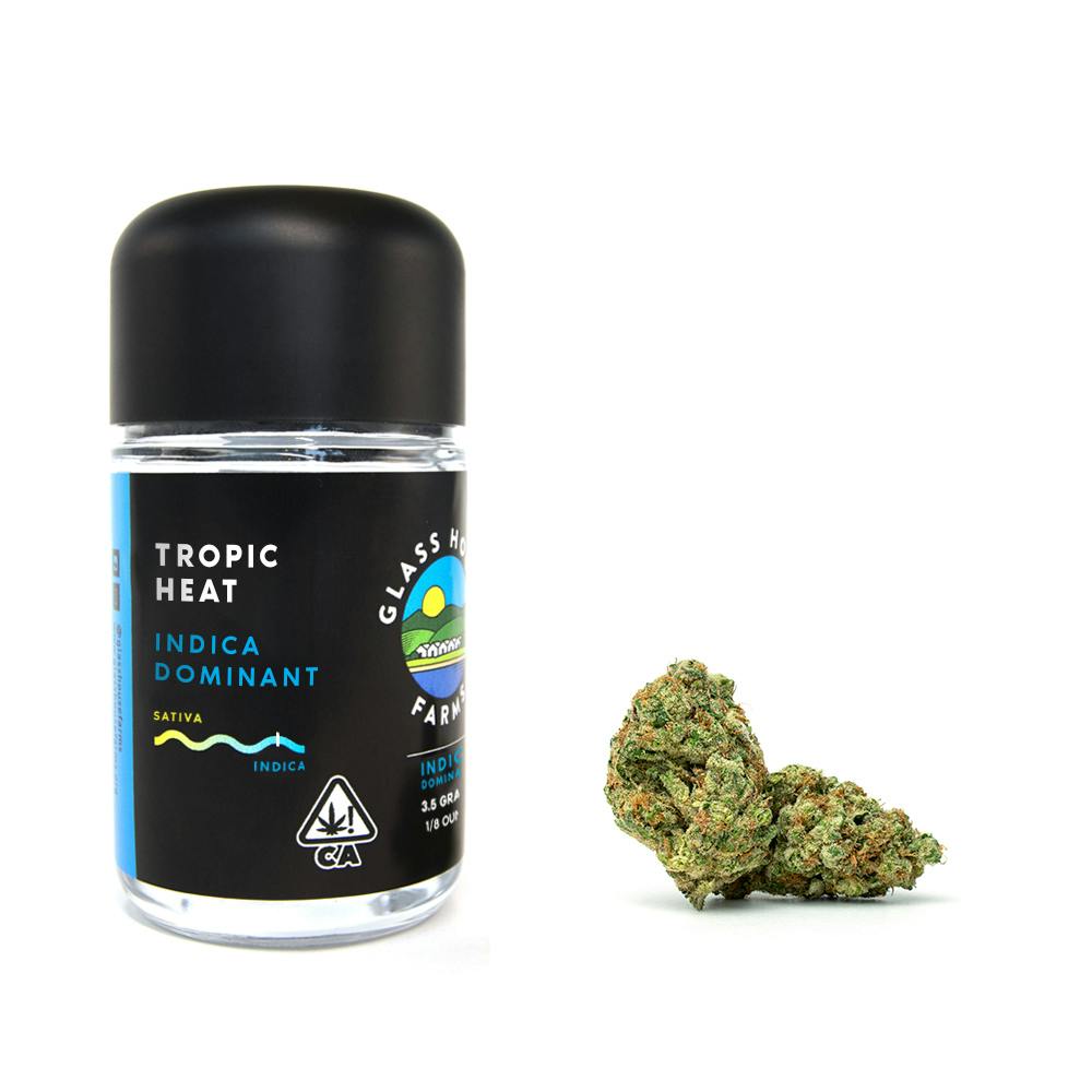 Tropic Heat [3.5g Jar] Glass House Farms