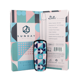 Bellos Battery Pack - Blue & Pink
