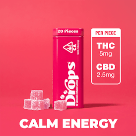 Drops – Raspberry 20 Piece (1:2 CBD:THC)