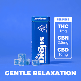 Drops – Blueberry 20 Piece (4:1 CBD:THC)