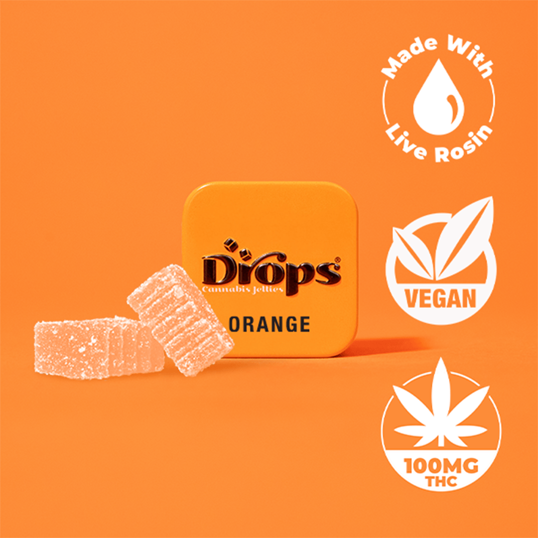 Orange | 2-Piece | 100mg