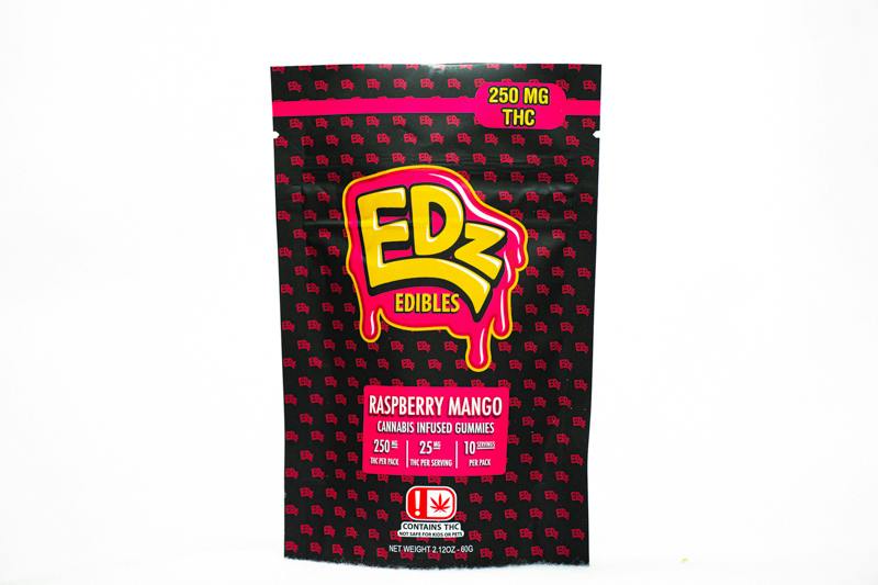 Raspberry Mango Gummies - 250mg THC
