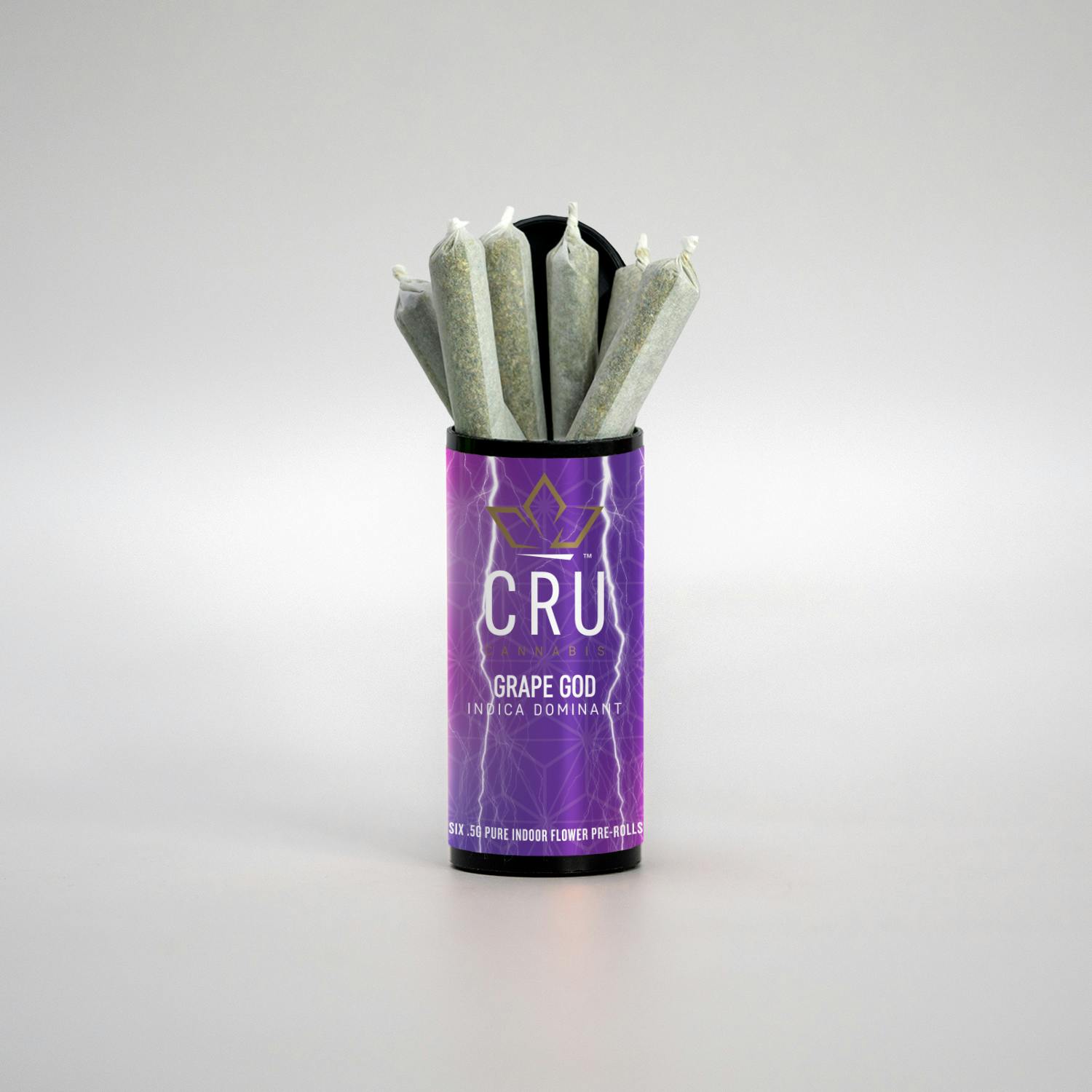 Grape God (0.5G Pre-Roll 6 pack) - CRU Cannabis