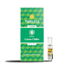 Timeless Cactus Chiller 500mg Vape Cartridge (Chill)