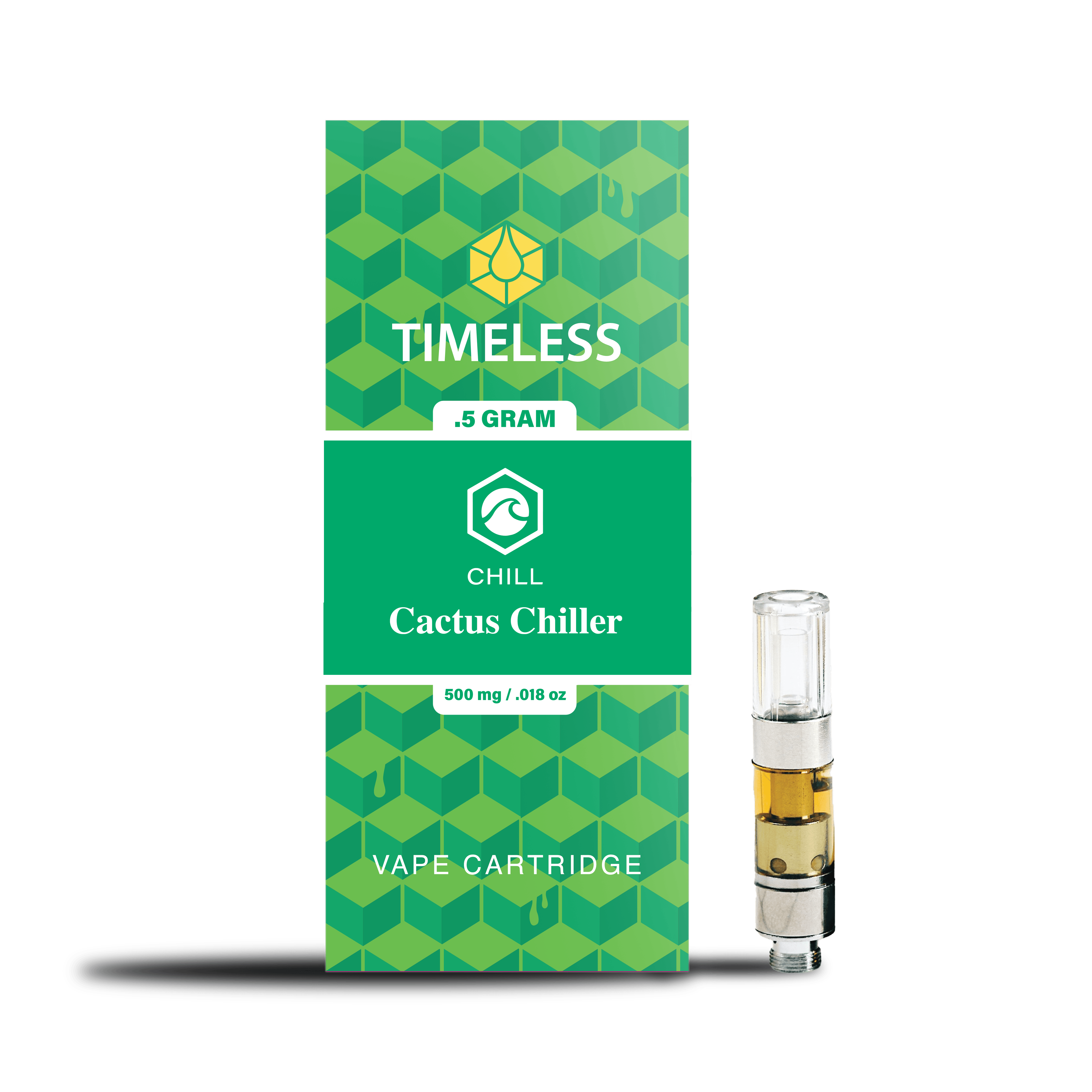 Cactus Chiller | CHILL Cartridge | 0.5g at Greenlight Dispensary Rock Port