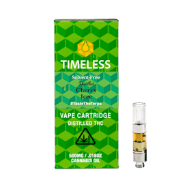 Timeless Cherry Icy 500mg Vape Cartridge (Chill)