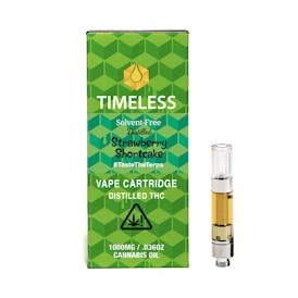 Timeless Strawberry Shortcake 1000mg Vape Cartridge (Chill)