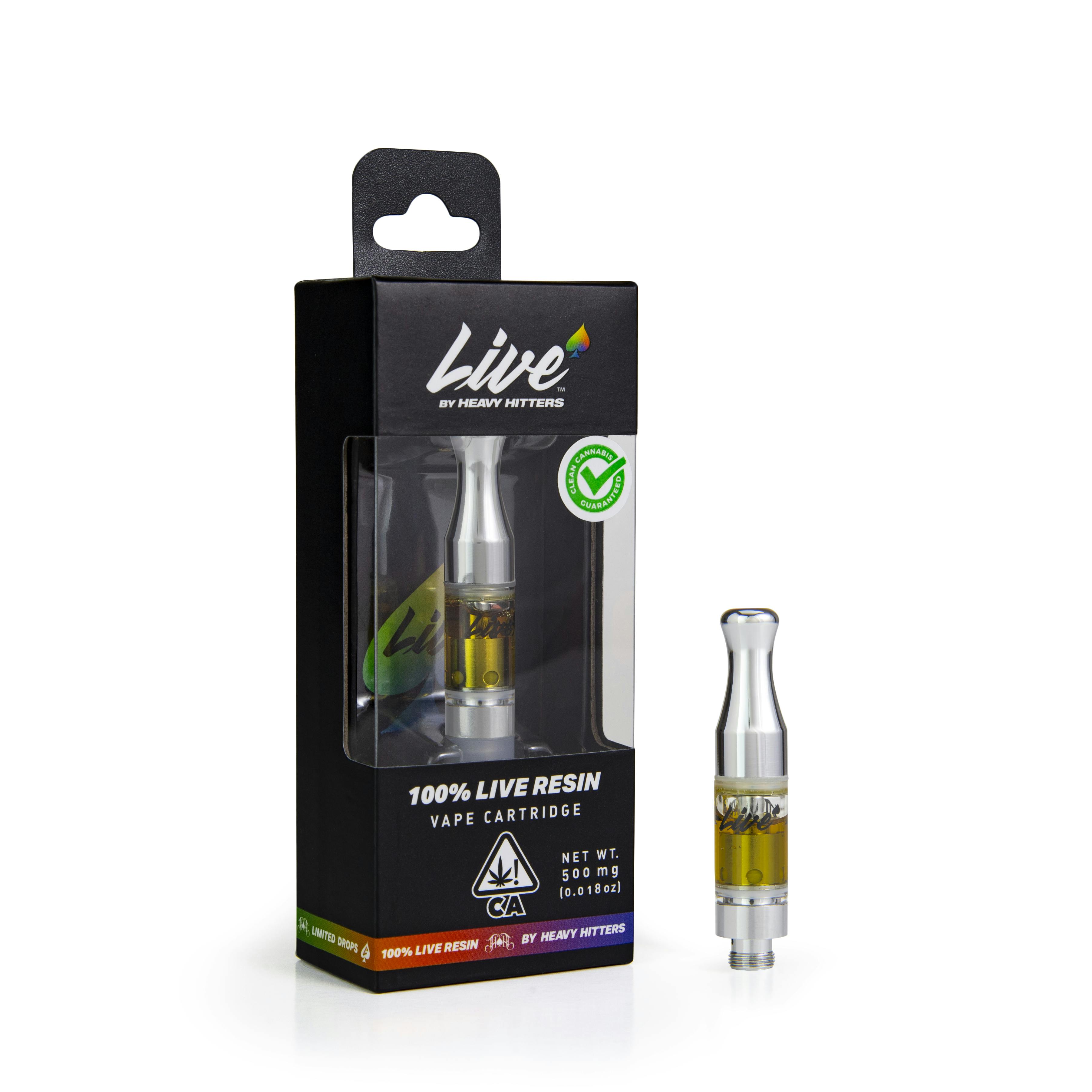 LIVE Sour Diesel X Cherry Pie 100% Live Resin 0.5G - Heavy