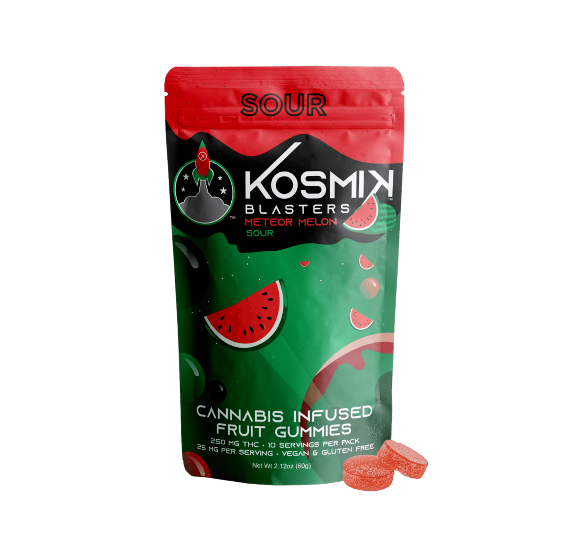 Sour Blaster 250mg - Meteor Melon | OK