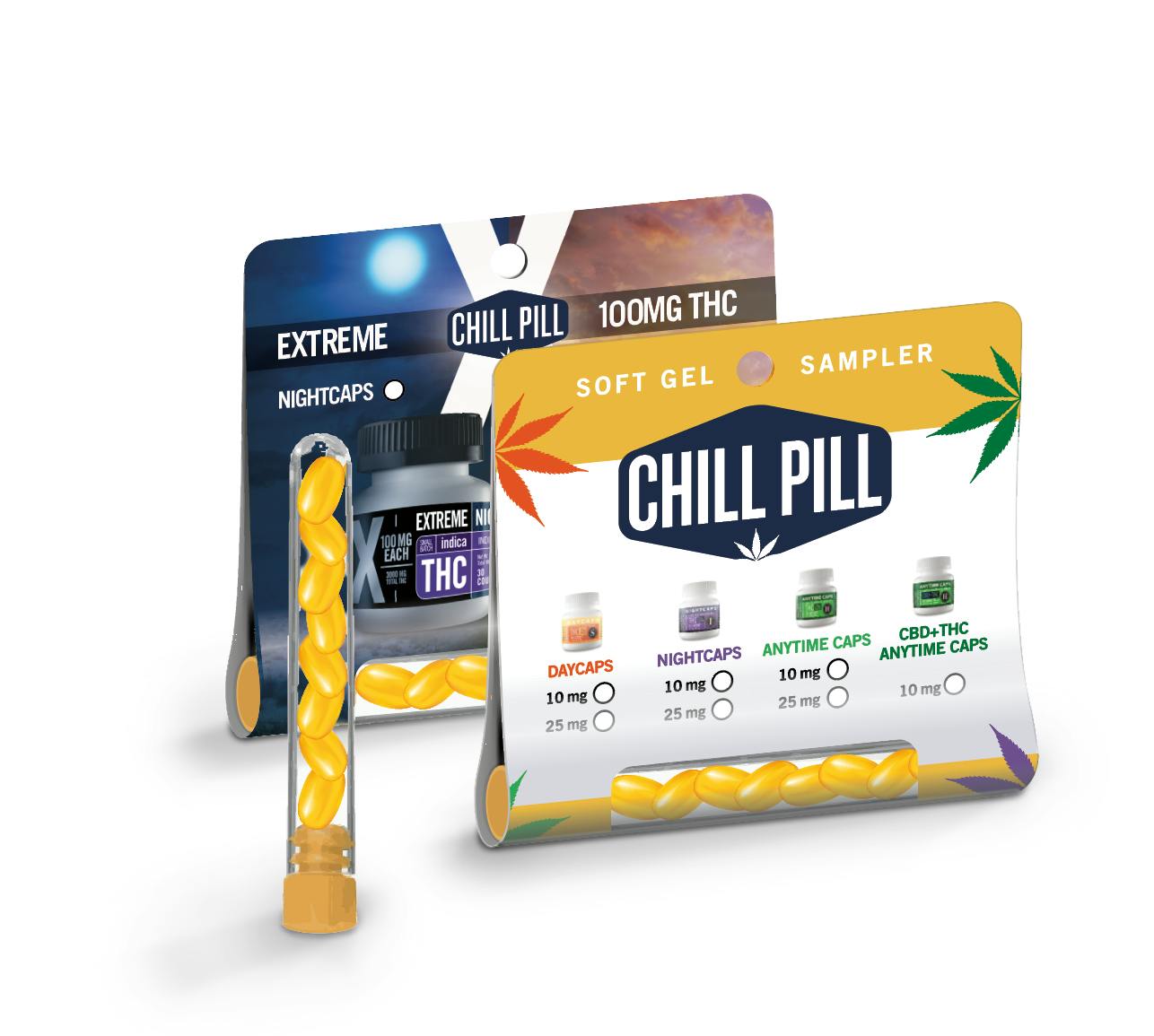 Extreme NightCaps Sample Tube 100mg (8 count)
