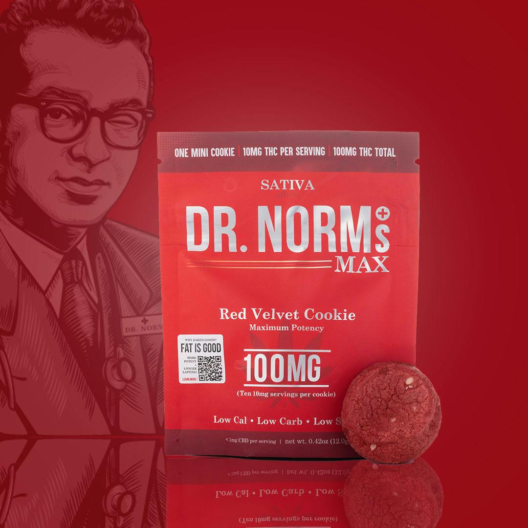 DR. NORM'S — Red Velvet Max Cookie