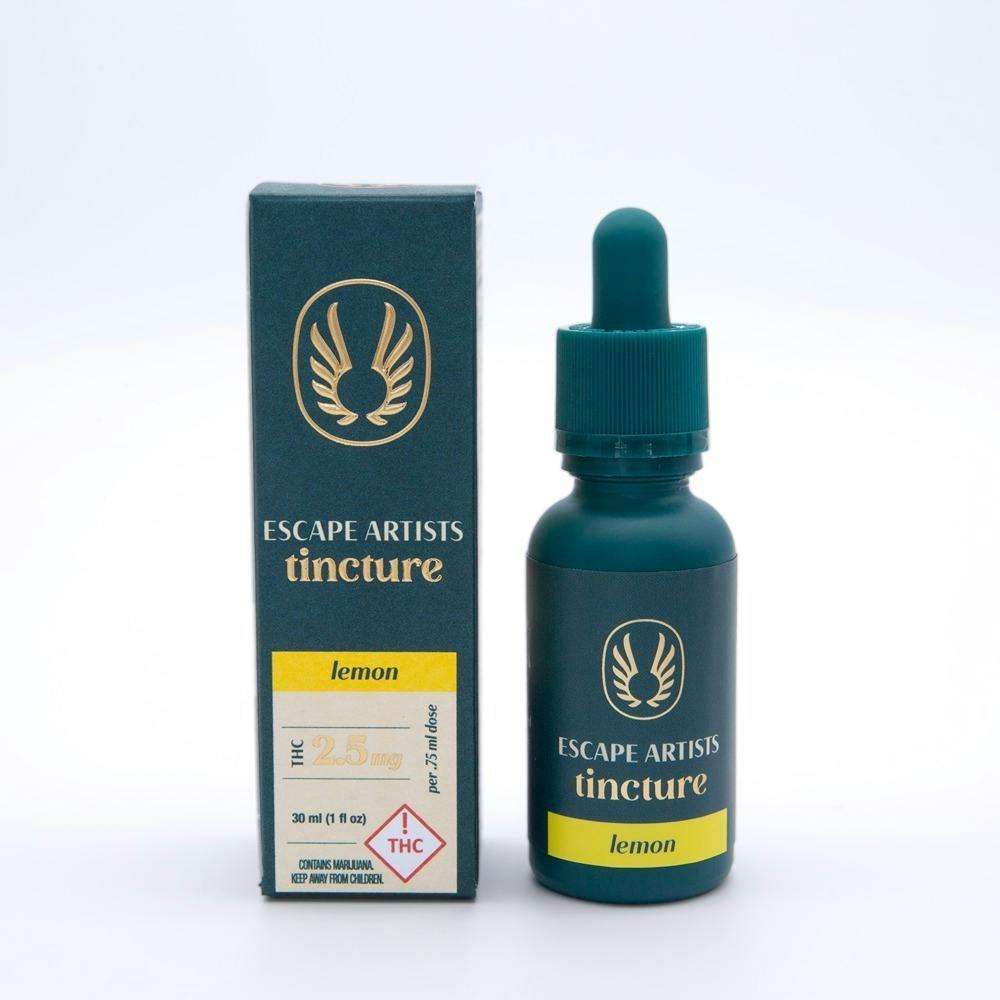 Escape Artists Lemon Tincture [1oz] (100mg THC)