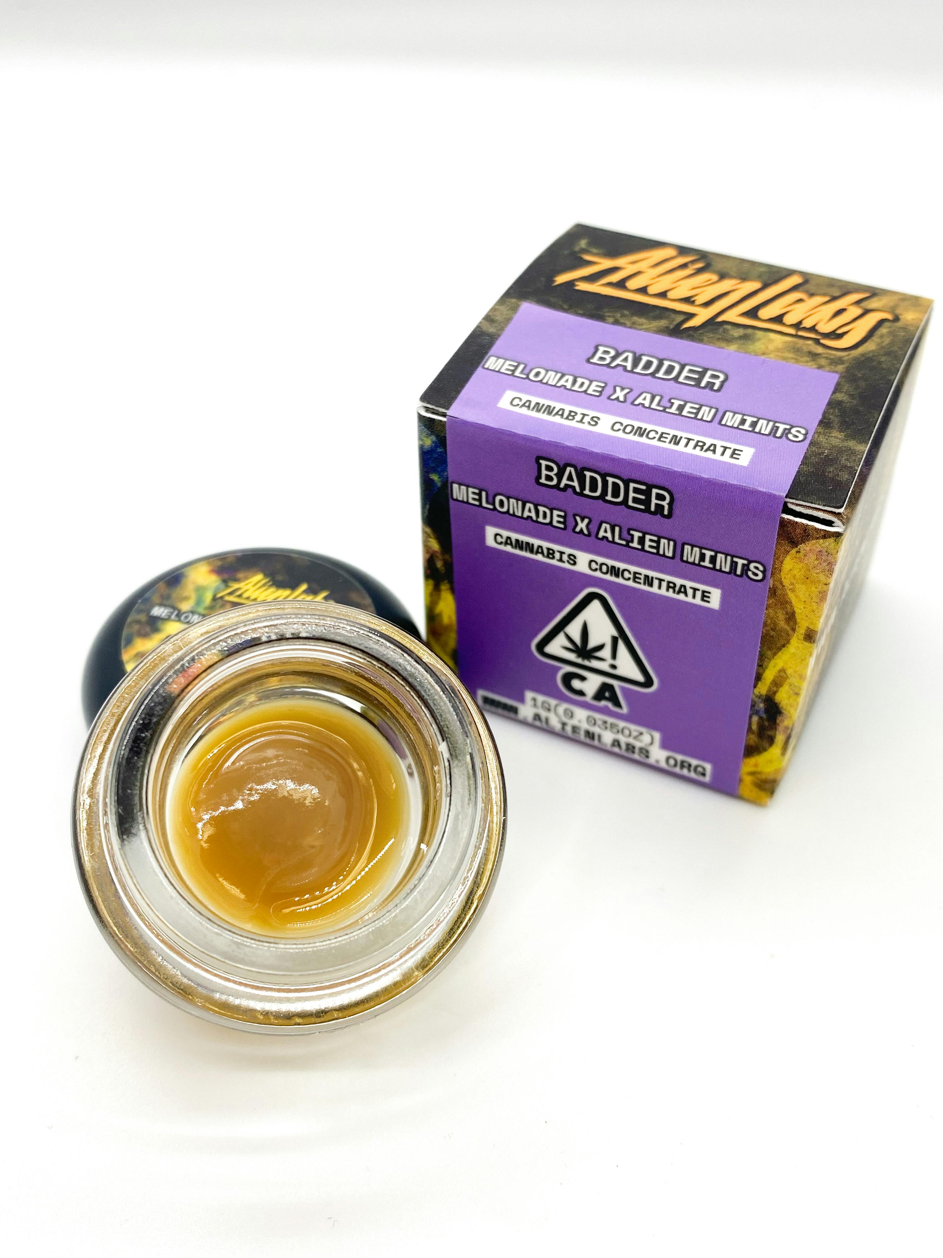 Alien Labs Melonade x Alien Mints Live Resin Badder 1 Gram Weedmaps