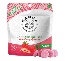 KANHA | Strawberry | Indica | 100mg THC | 10-pack
