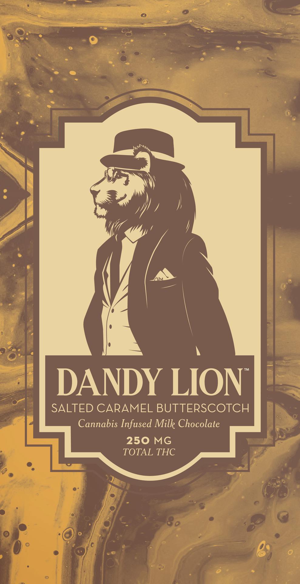SALTED CARAMEL BUTTERSCOTCH - GOURMET BAR 250mg